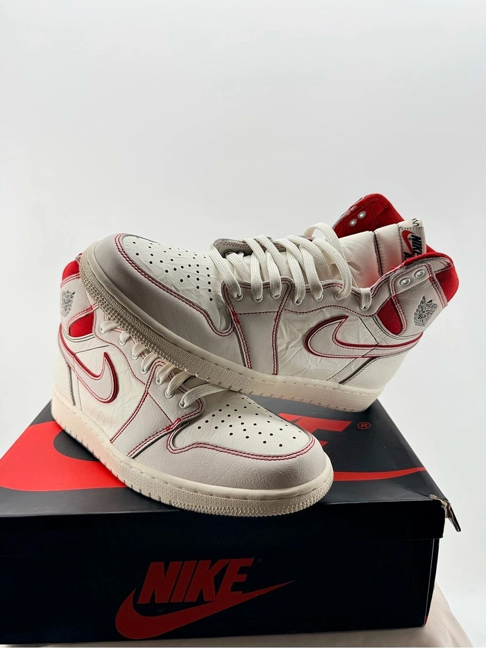 Jordan 1  Retro High Phantom Gym Red size 12M